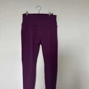Alo Yoga Airbrush Leggings Dark Plum L